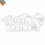 Steal A Brainrot Kleurplaat thumbnail