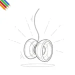 Pagina da colorare Yoyo n. 4 Miniatura della pagina da colorare di Yoyo