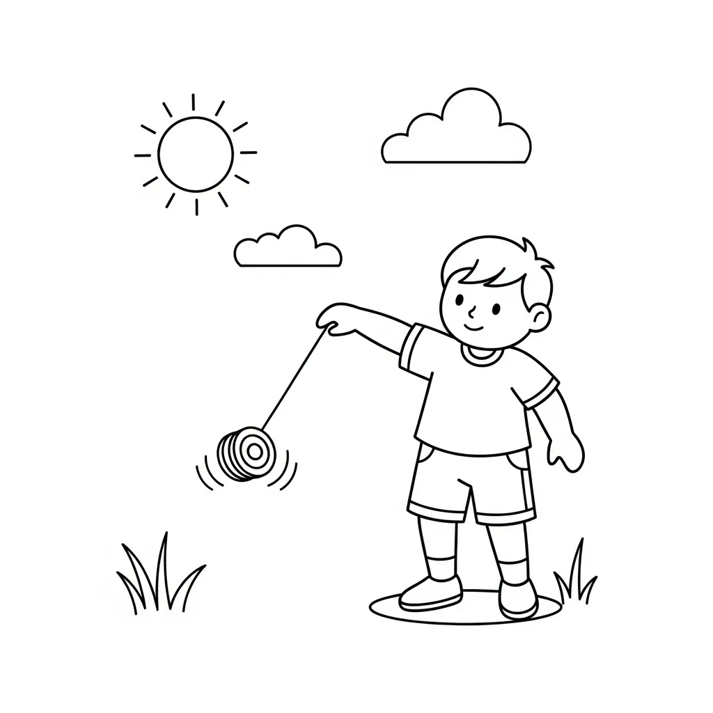 Yoyo Kleurplaat 8 Yoyo Kleurplaat