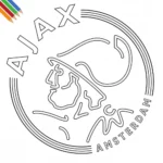 Ajax Kleurplaat thumbnail
