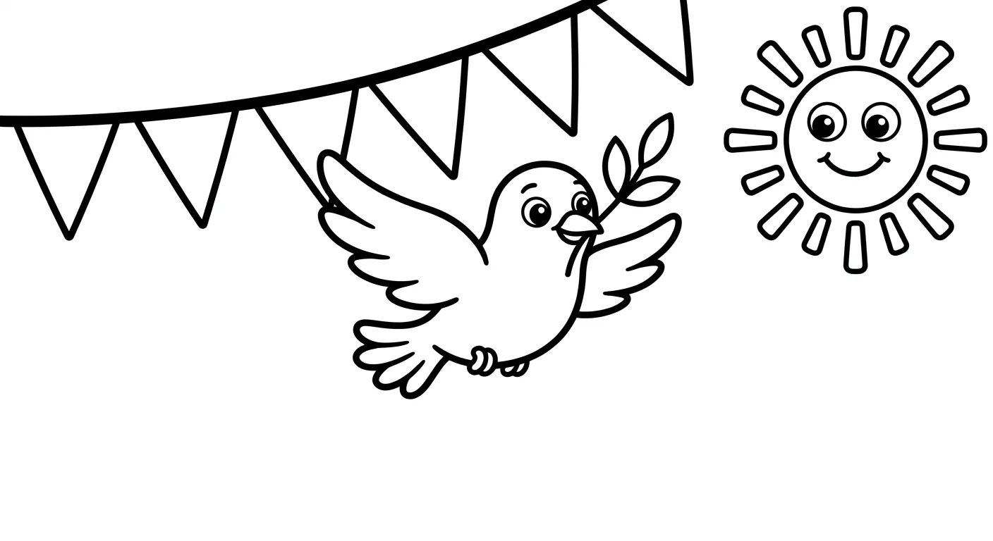 Bevrijdingsdag Kleurplaat 7