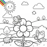 Mei Kleurplaat thumbnail