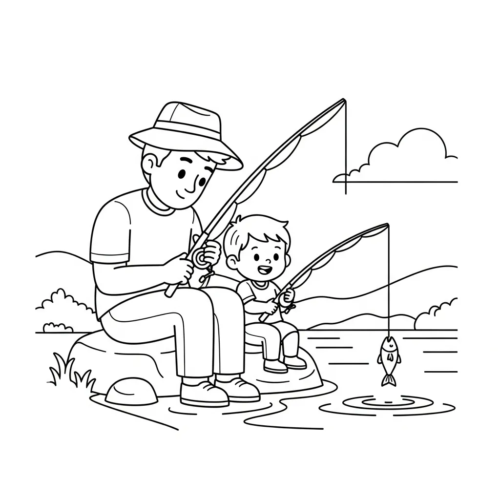 Vaderdag Kleurplaat 17