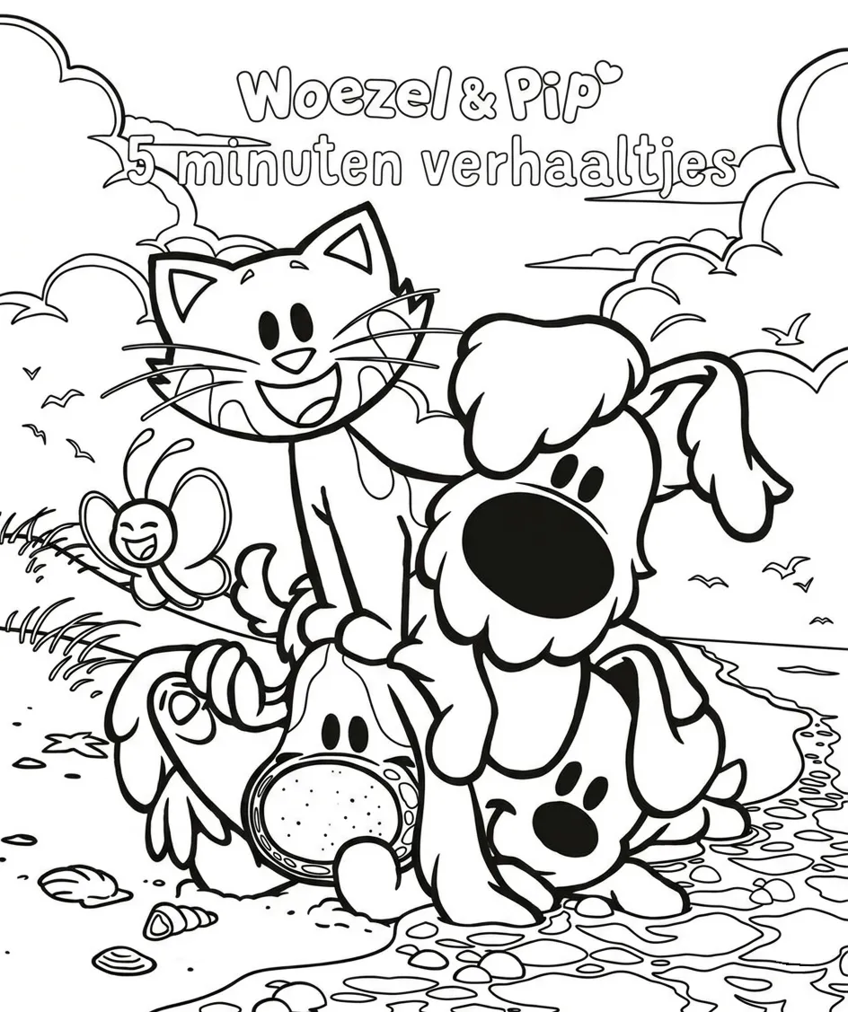 Woezel En Pip Kleurplaat 7