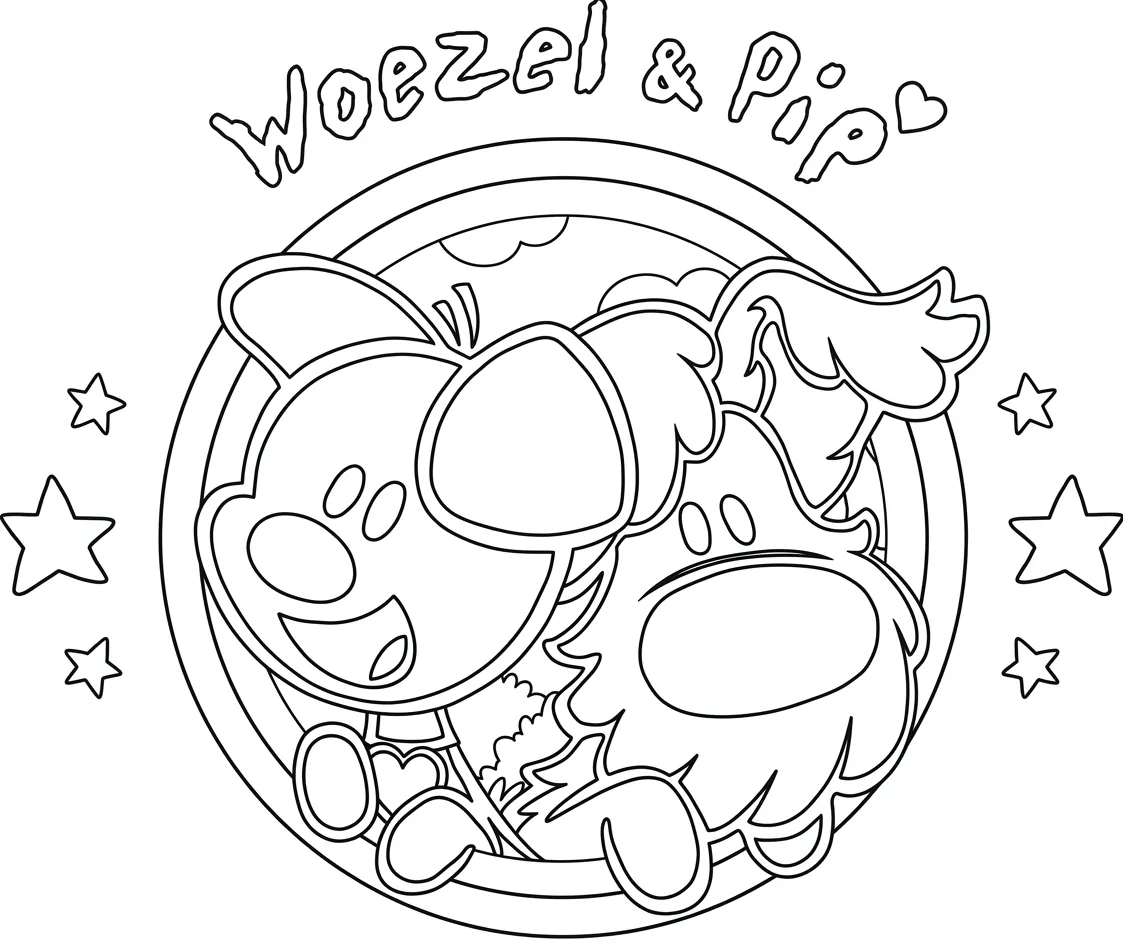 Woezel En Pip Kleurplaat 11