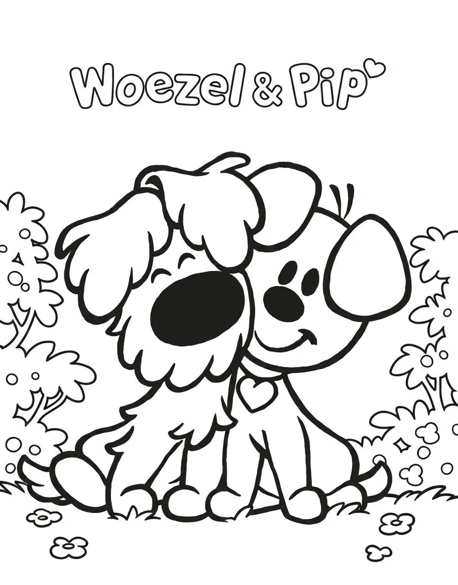 Woezel En Pip Kleurplaat 9