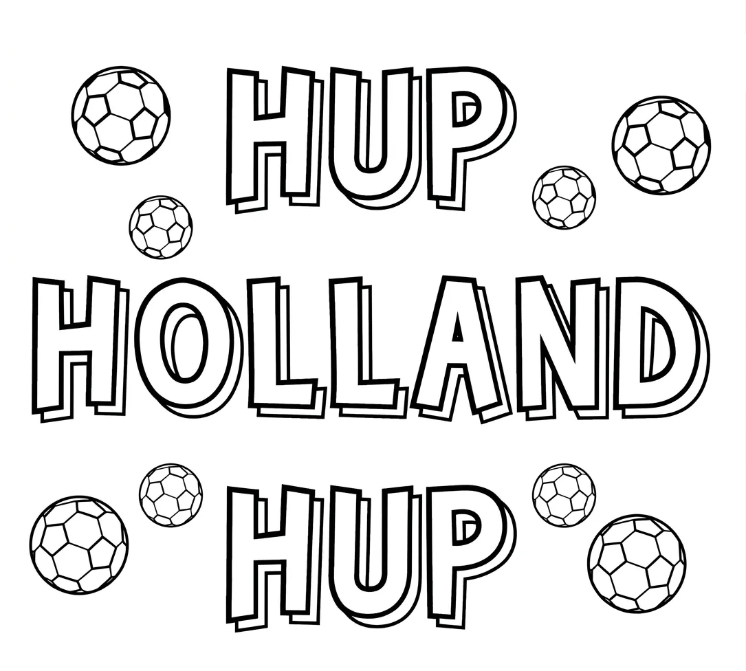 Hup Holland Hup Kleurplaat 12 Hup Holland Hup Kleurplaat 4