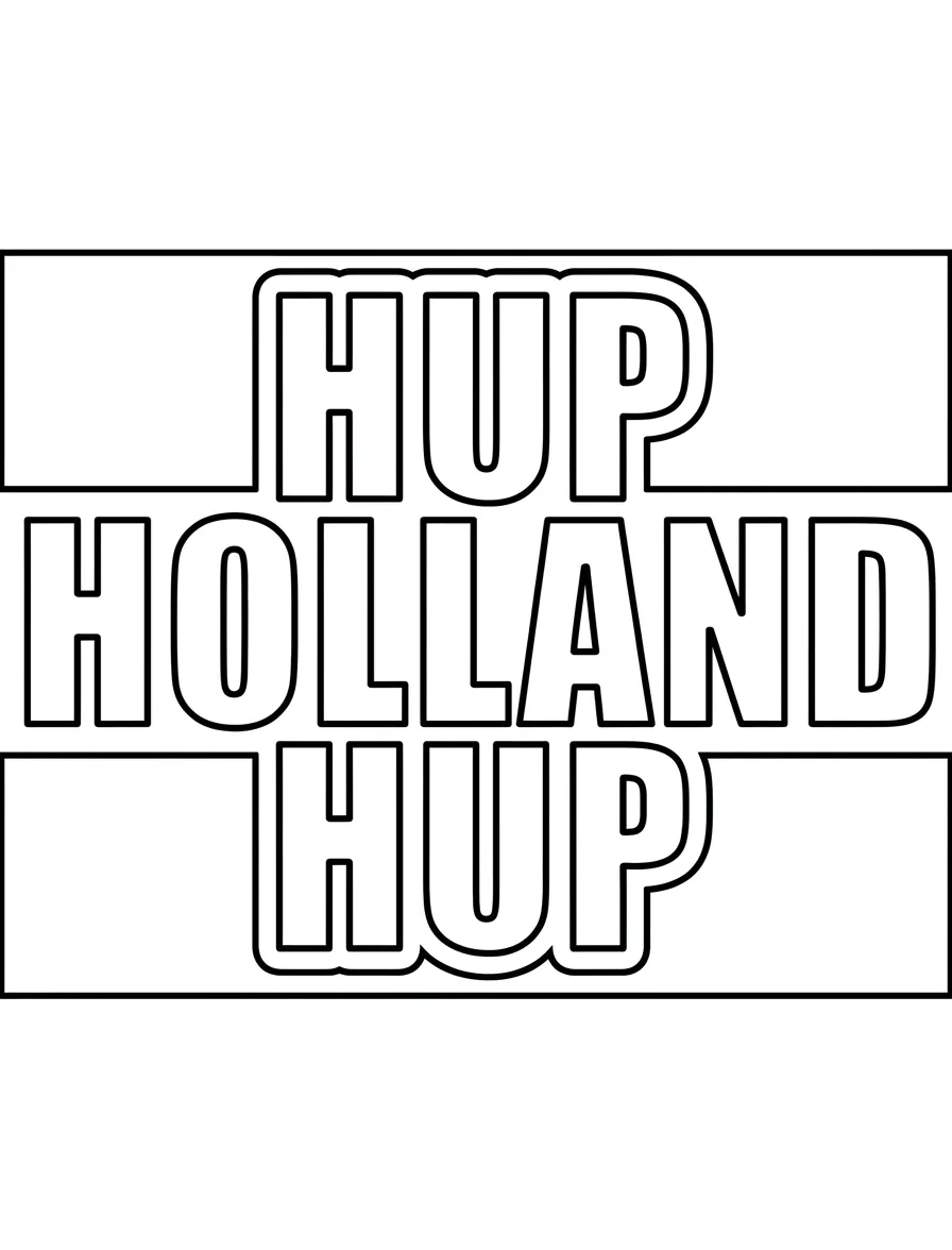 Hup Holland Hup Kleurplaat 13 Hup Holland Hup Kleurplaat 5