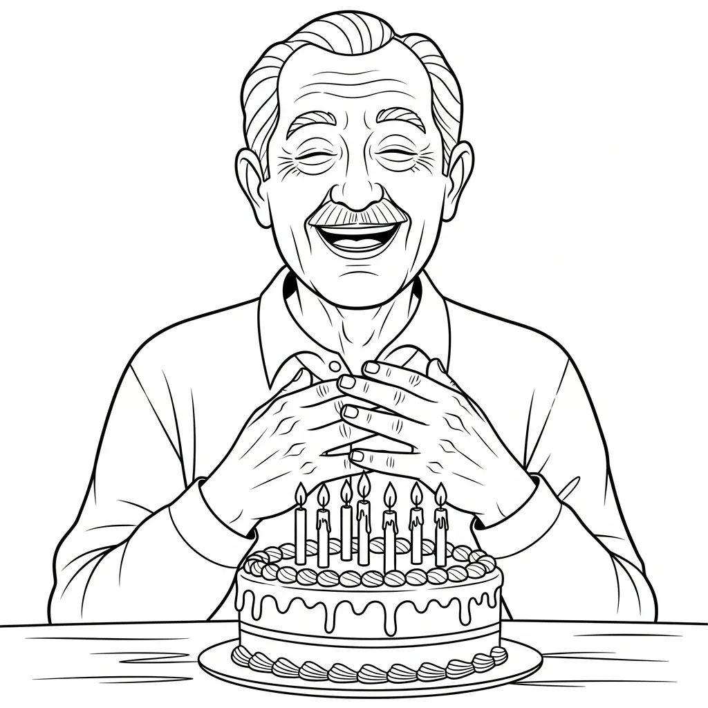 Kleurplaat Verjaardag Opa 9 Kleurplaat Verjaardag Opa 1