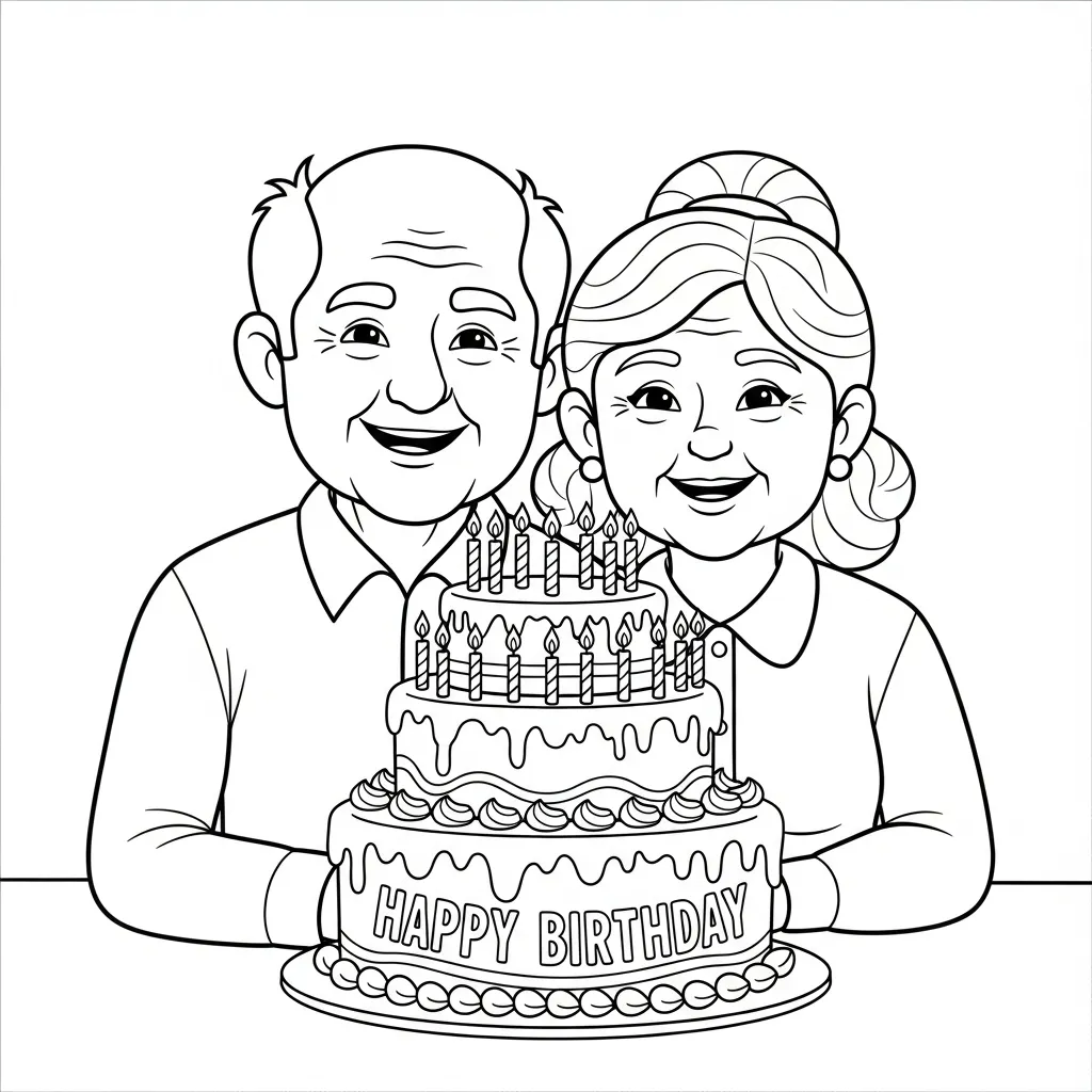 Kleurplaat Verjaardag Opa 10 Kleurplaat Verjaardag Opa 2
