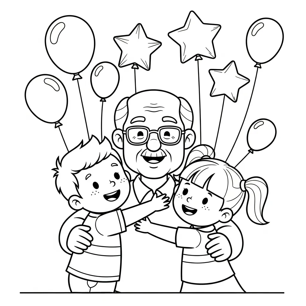 Kleurplaat Verjaardag Opa 13 Kleurplaat Verjaardag Opa 5