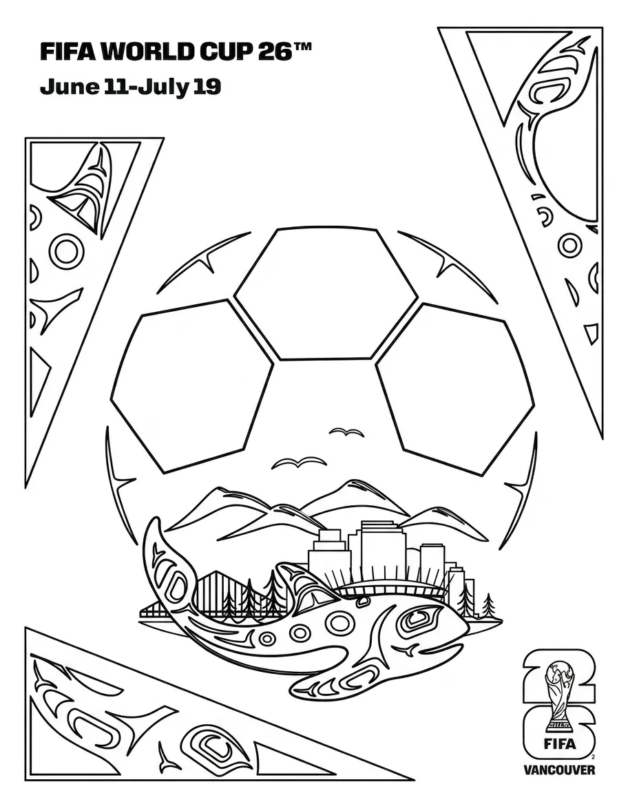 Kleurplaat Wk Voetbal 11
