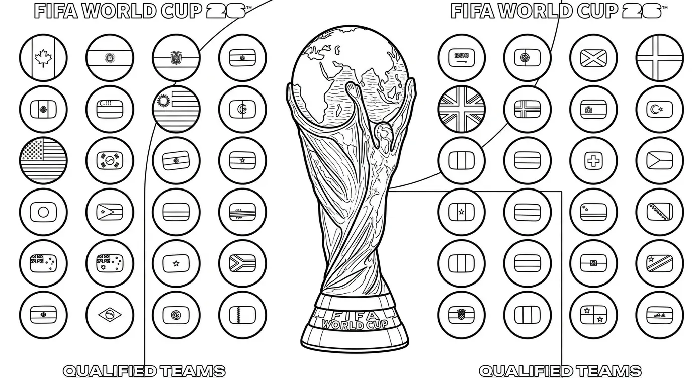 Kleurplaat Wk Voetbal 13