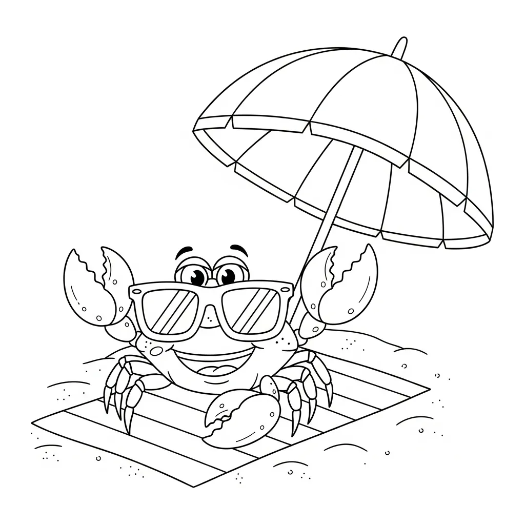 Kleurplaat Zomervakantie 15