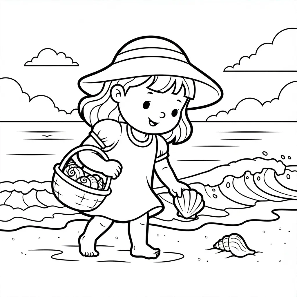 Kleurplaat Zomervakantie 3