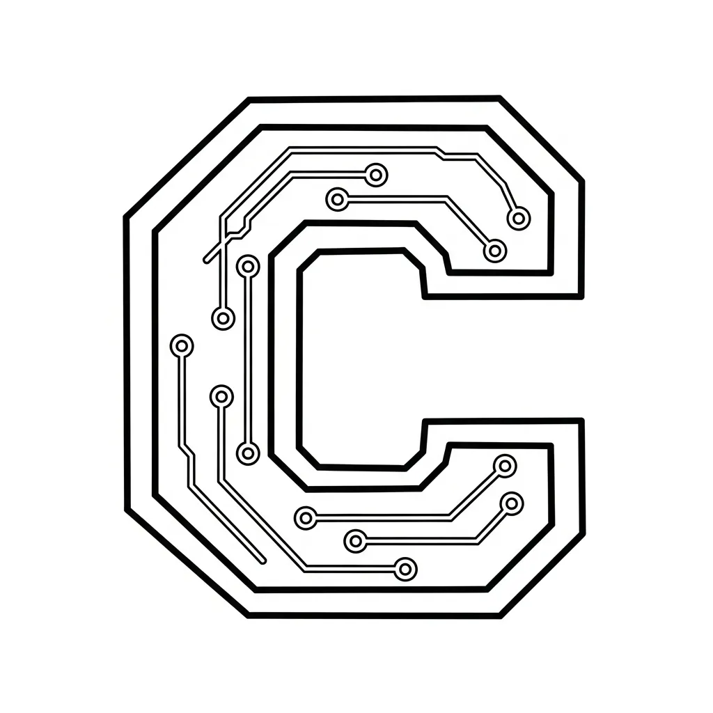 Letter C Kleurplaat 9