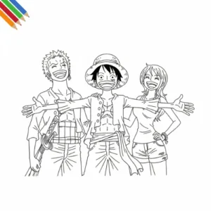 One Piece Coloring Page 54 One Piece Coloring Page thumbnail