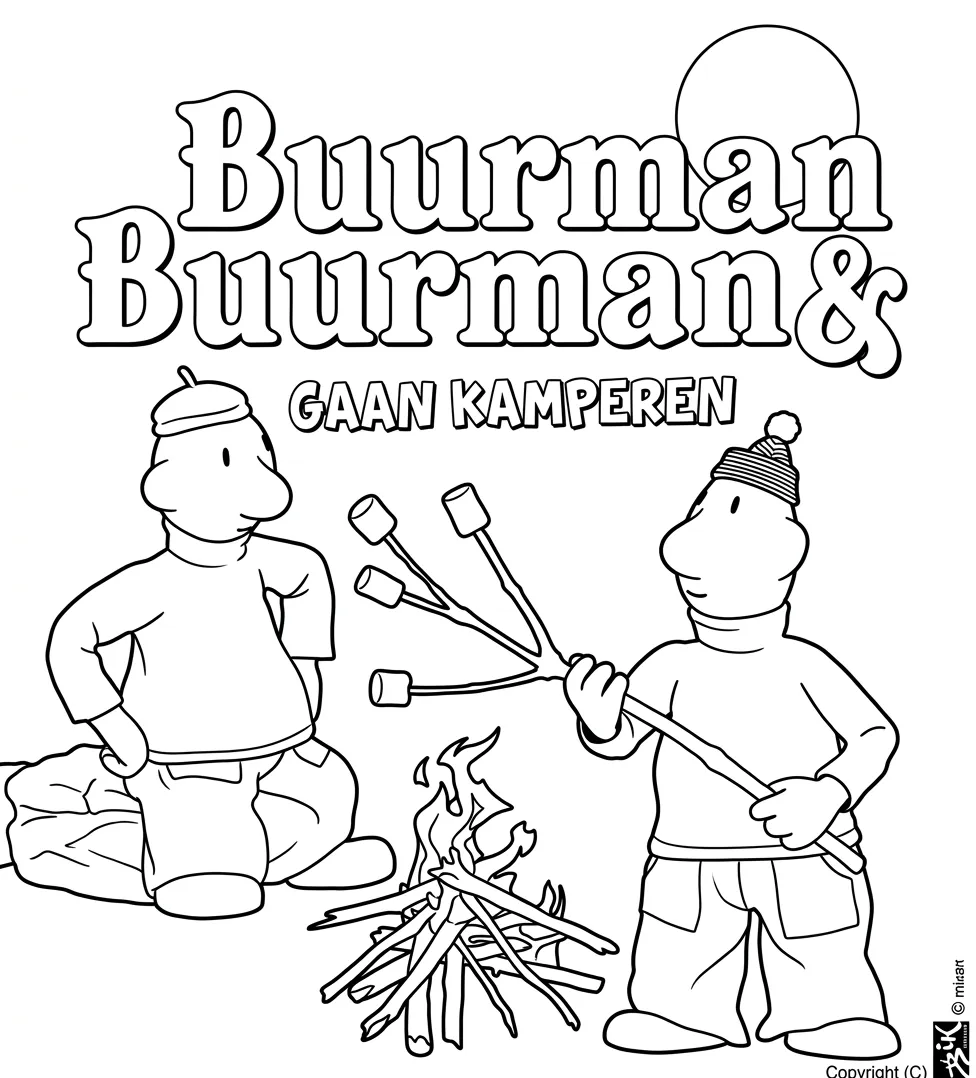 Buurman En Buurman Kleurplaat 17 Buurman En Buurman Kleurplaat 9