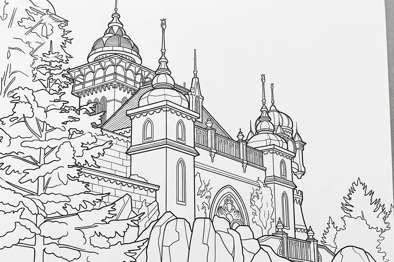 Efteling Kleurplaat 16 Efteling Kleurplaat 8