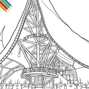 Efteling Kleurplaat 7 Efteling Kleurplaat thumbnail