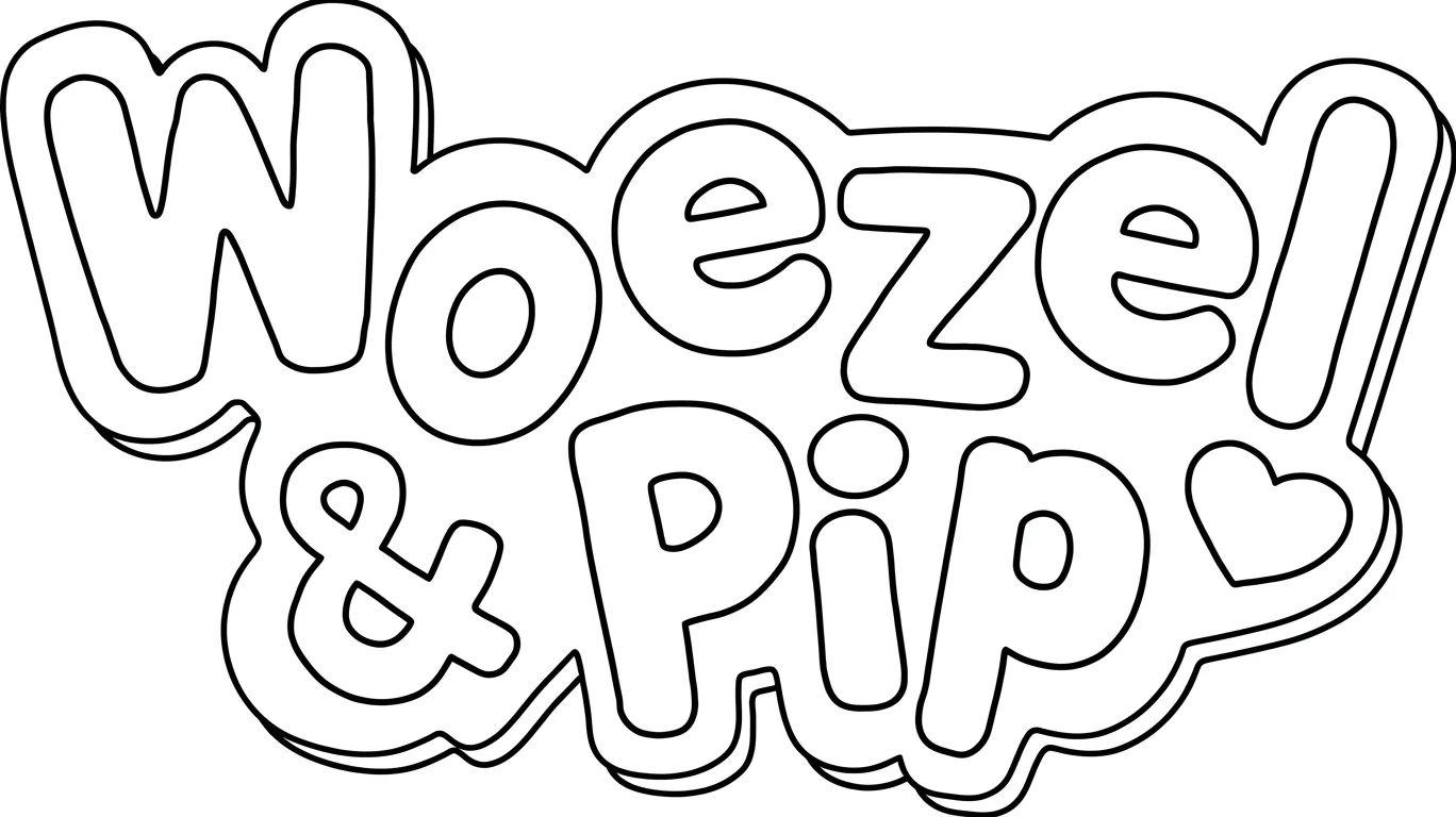 Woezel en Pip Kleurplaat 3