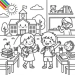 Kleurplaat Start Schooljaar 4 Kleurplaat Start Schooljaar thumbnail