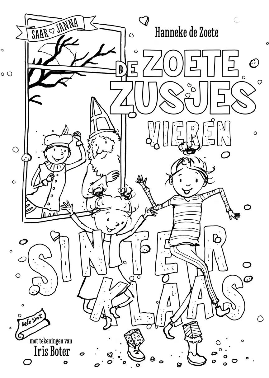 Kleurplaat Zoete Zusjes 13