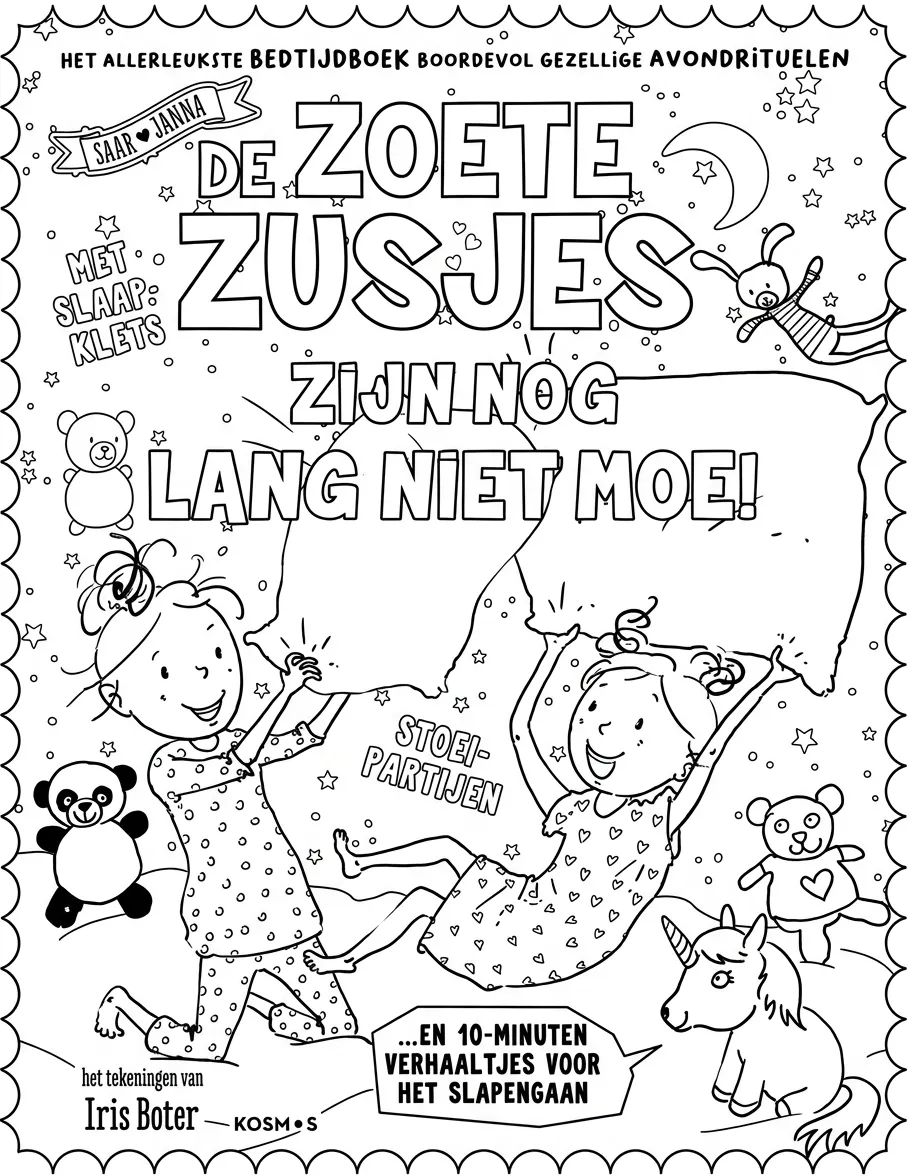 Kleurplaat Zoete Zusjes 18