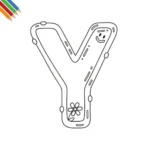 Letter Y Kleurplaat 4 Letter Y Kleurplaat thumbnail