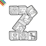 Letter Z Kleurplaat 4 Letter Z Kleurplaat thumbnail