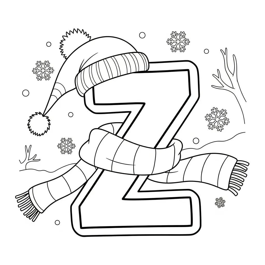 Letter Z Kleurplaat 8 Letter Z Kleurplaat