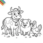 Kleurplaat Dierendag 4 Kleurplaat Dierendag thumbnail