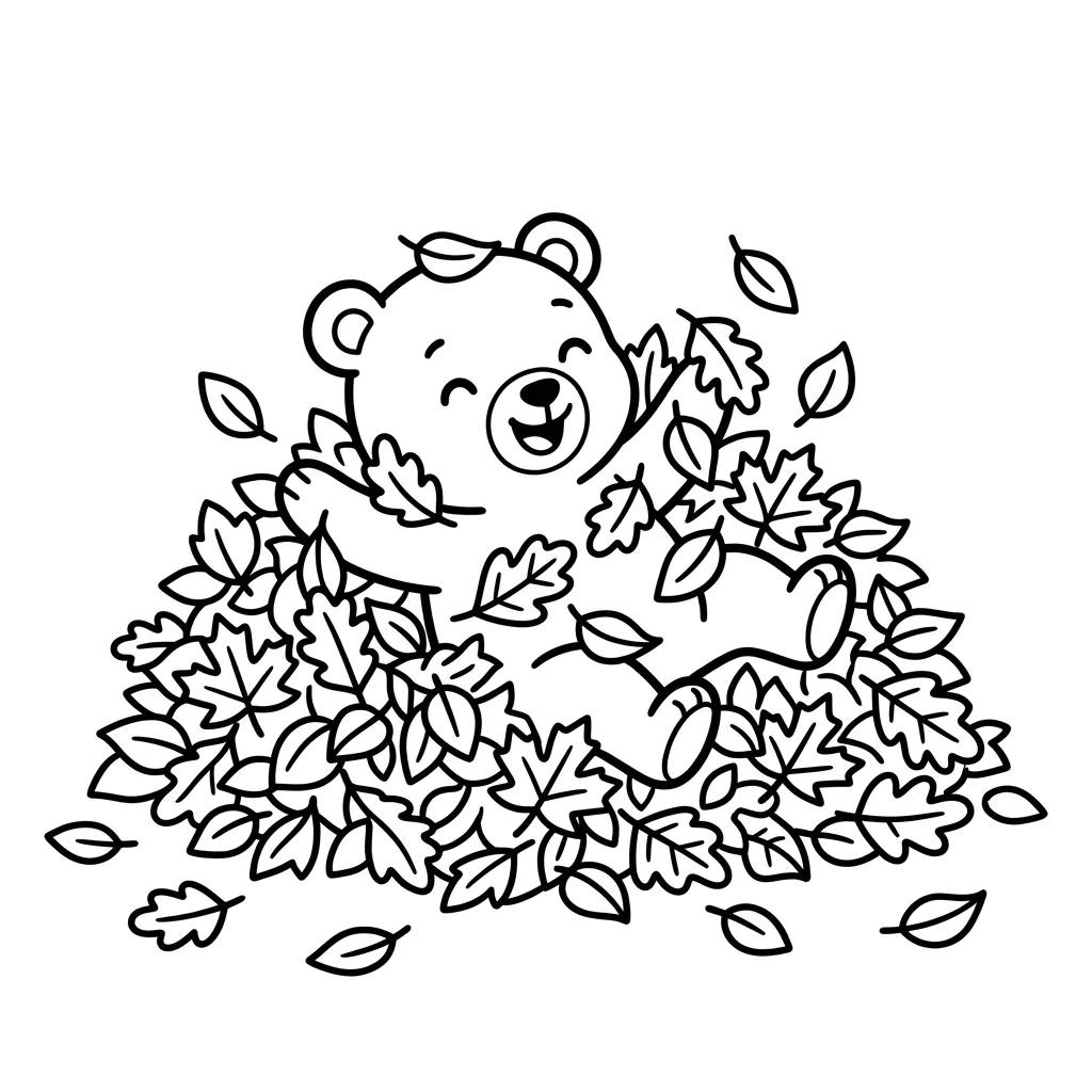 Kleurplaat Herfstvakantie 10