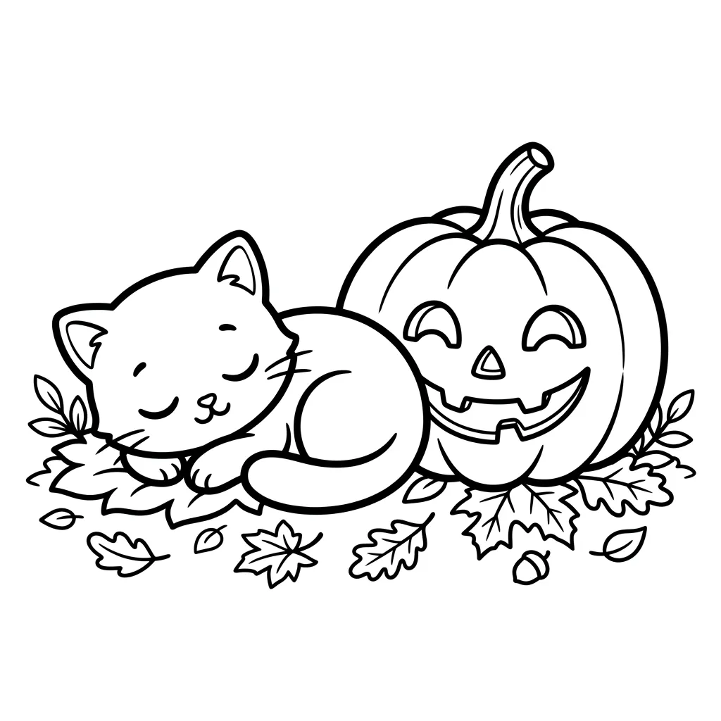 Kleurplaat Herfstvakantie 2