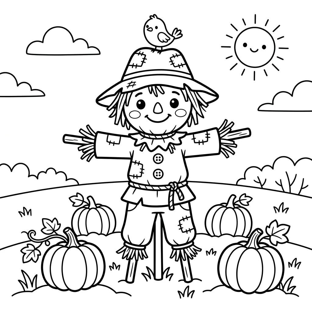Kleurplaat Herfstvakantie 3