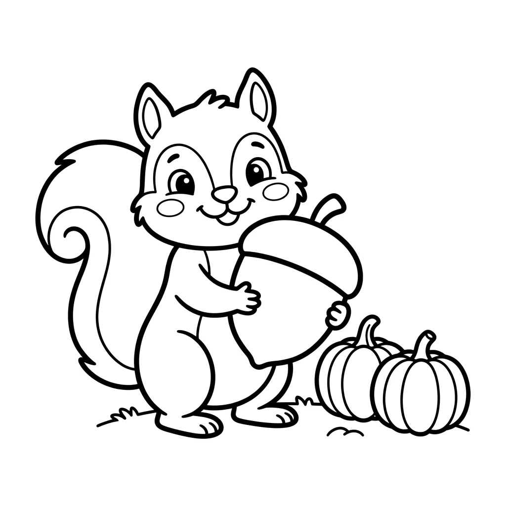 Kleurplaat Herfstvakantie 6