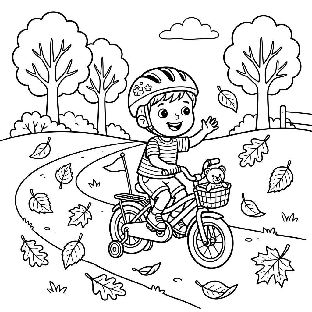 Kleurplaat Herfstvakantie 7