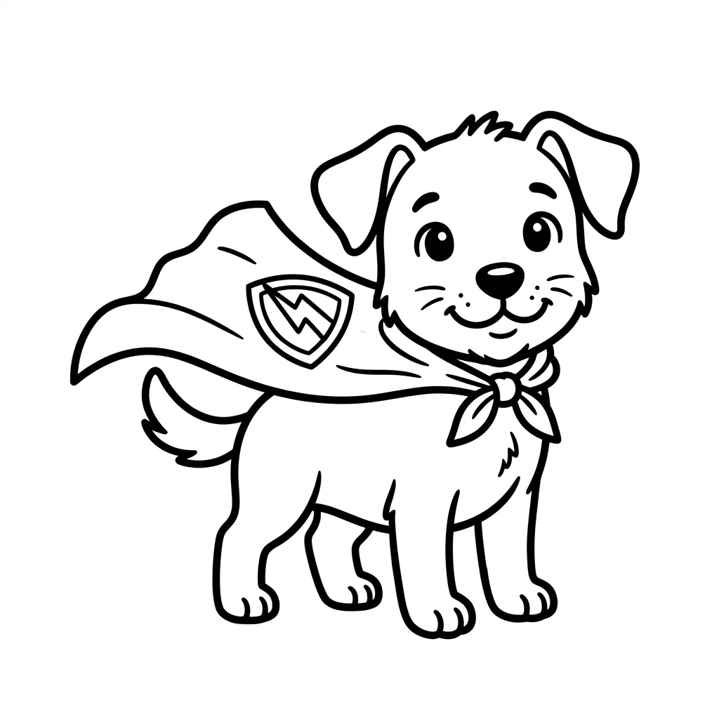 Kleurplaat Hondje 16 Kleurplaat Hondje 8