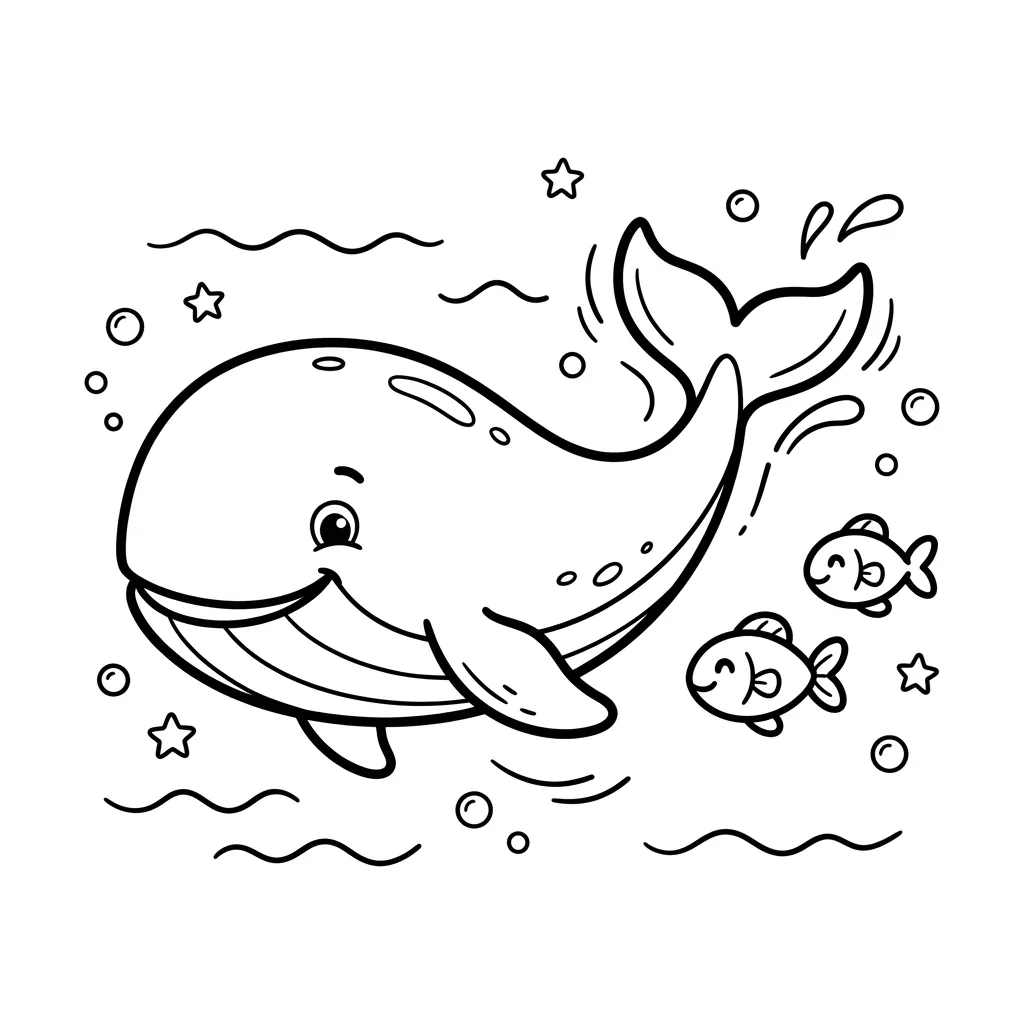 Walvis kleurplaat 12 Walvis kleurplaat 4