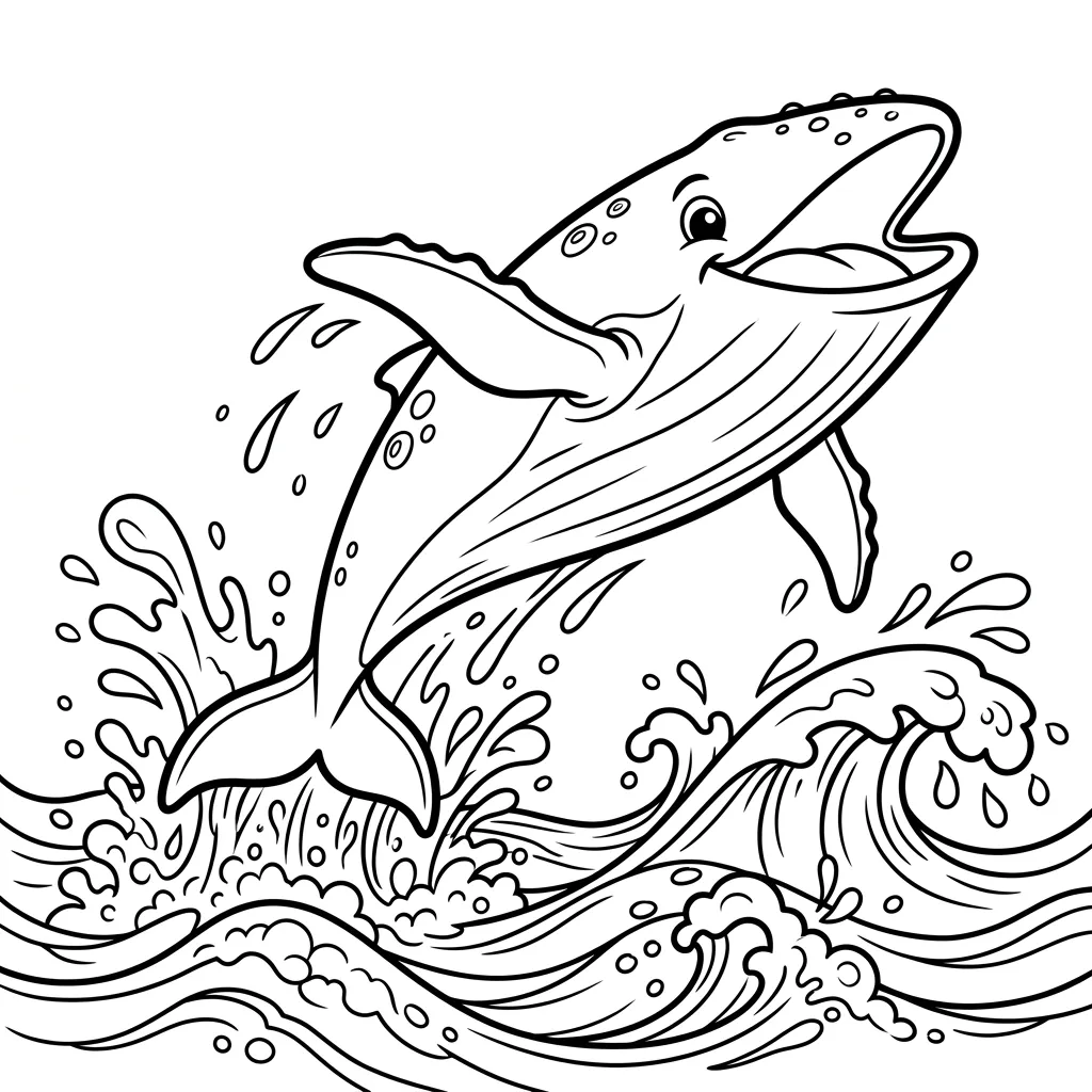 Walvis kleurplaat 15 Walvis kleurplaat 7