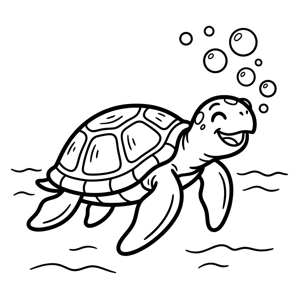 Zeeschildpad kleurplaat 16 Zeeschildpad kleurplaat 8